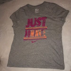 Gray t-shirt, Nike, size large
